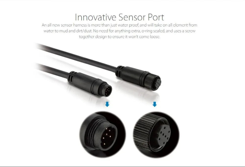 sensor port is morc than water proof;and will takc On all c