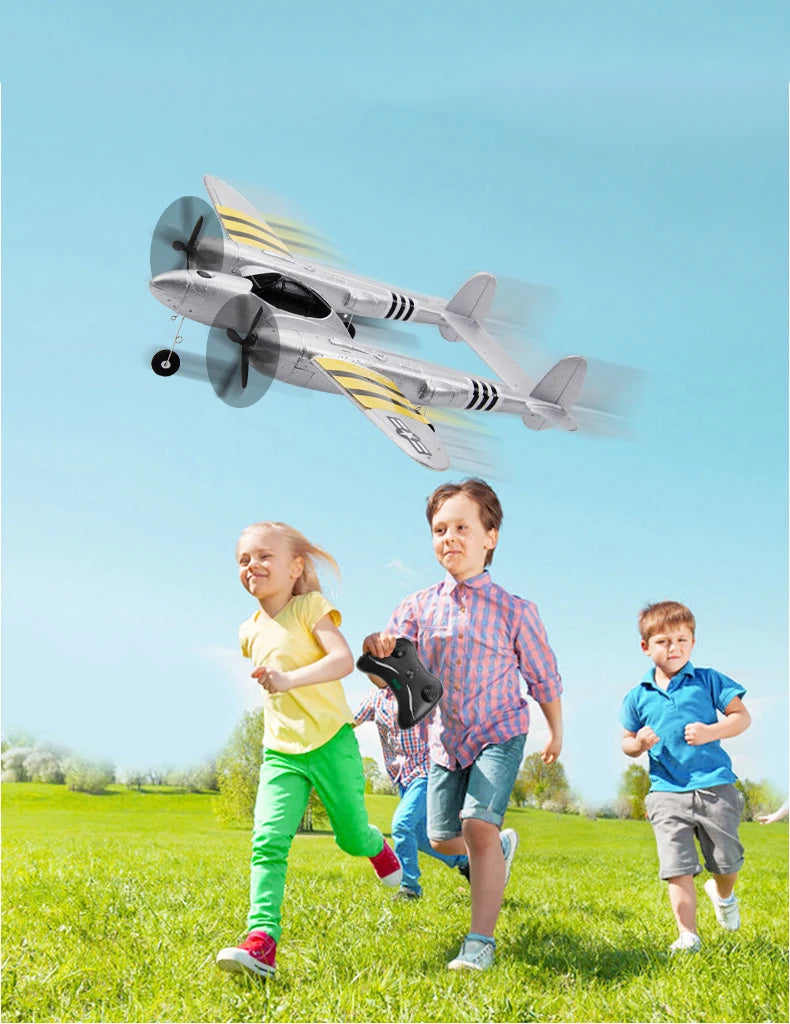 FX-816 P38 RC Airplane - 2.4GHz 4CH 