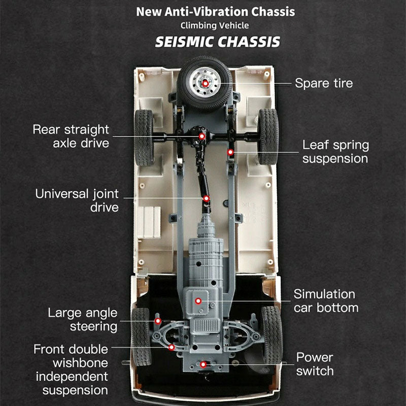 Anti-Vibration Chassis Climbing Vehicle SEISMIC CHAS