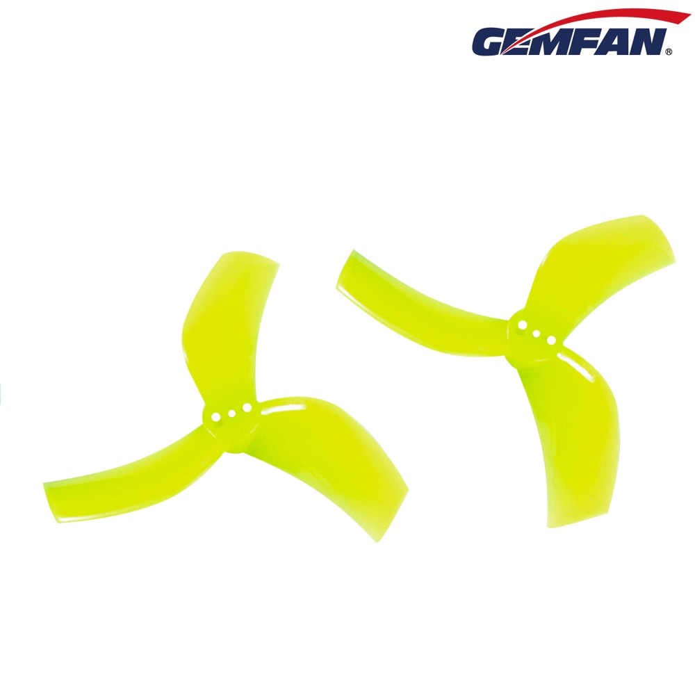 4Pairs 8PCS GEMFAN D63 2.5inch 3-Blade 3 Holes Propeller - CW CCW for 1105-1108 Motor DIY RC FPV Racing Drone