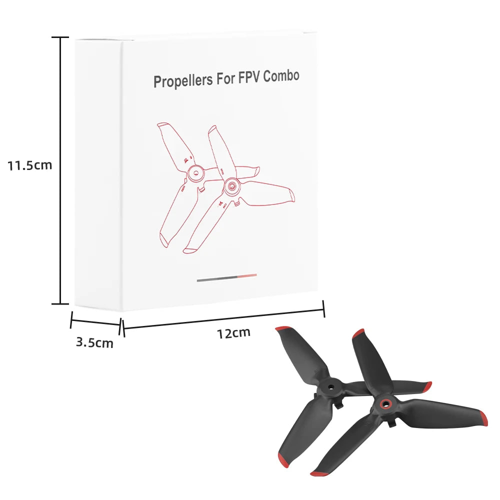 Quick Release 5328S Propellers for DJI FPV Combo, Propellers For FPV Combo 11.Scm 12cm 3.Sc