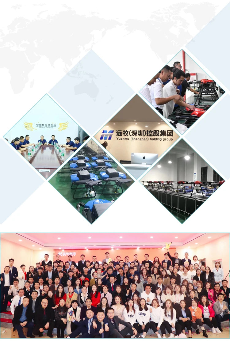 Yuanmu GF-10 10L Agriculture Drone, 894444m Ui(rni)izired Yuanmu (