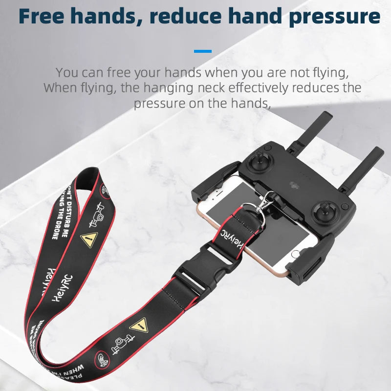 hanging neck effectively reduces the pressure on the hands when you are not flying . the hanging