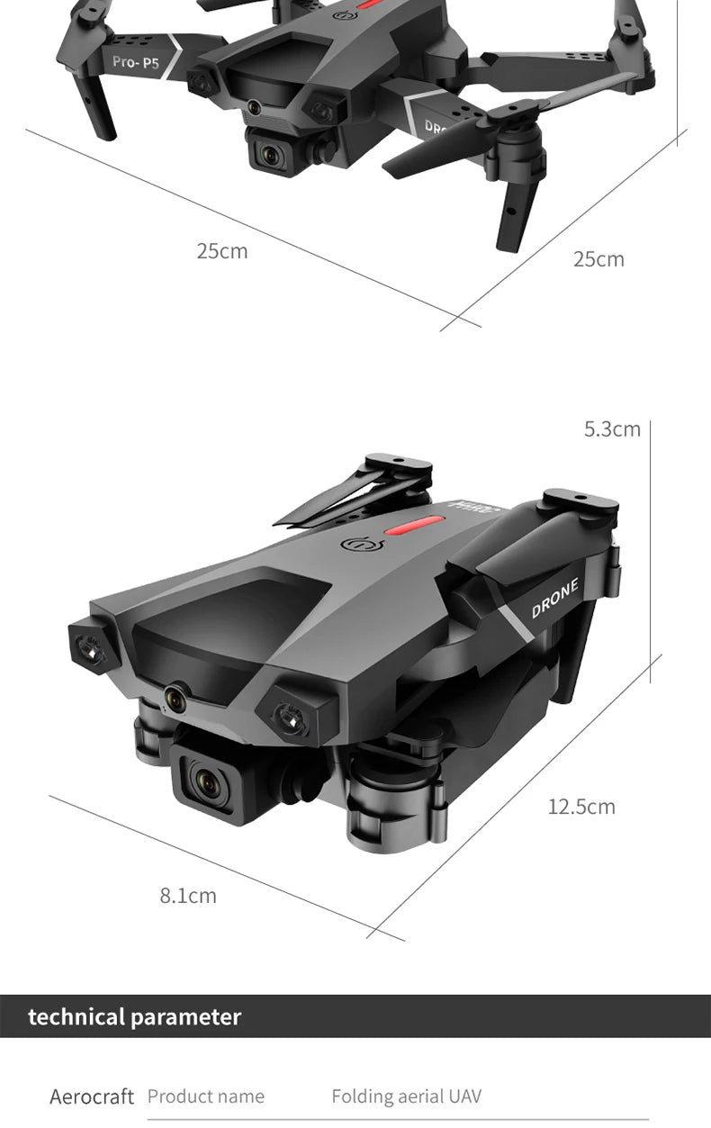 aerocraft product name folding aerial uav drone . pro