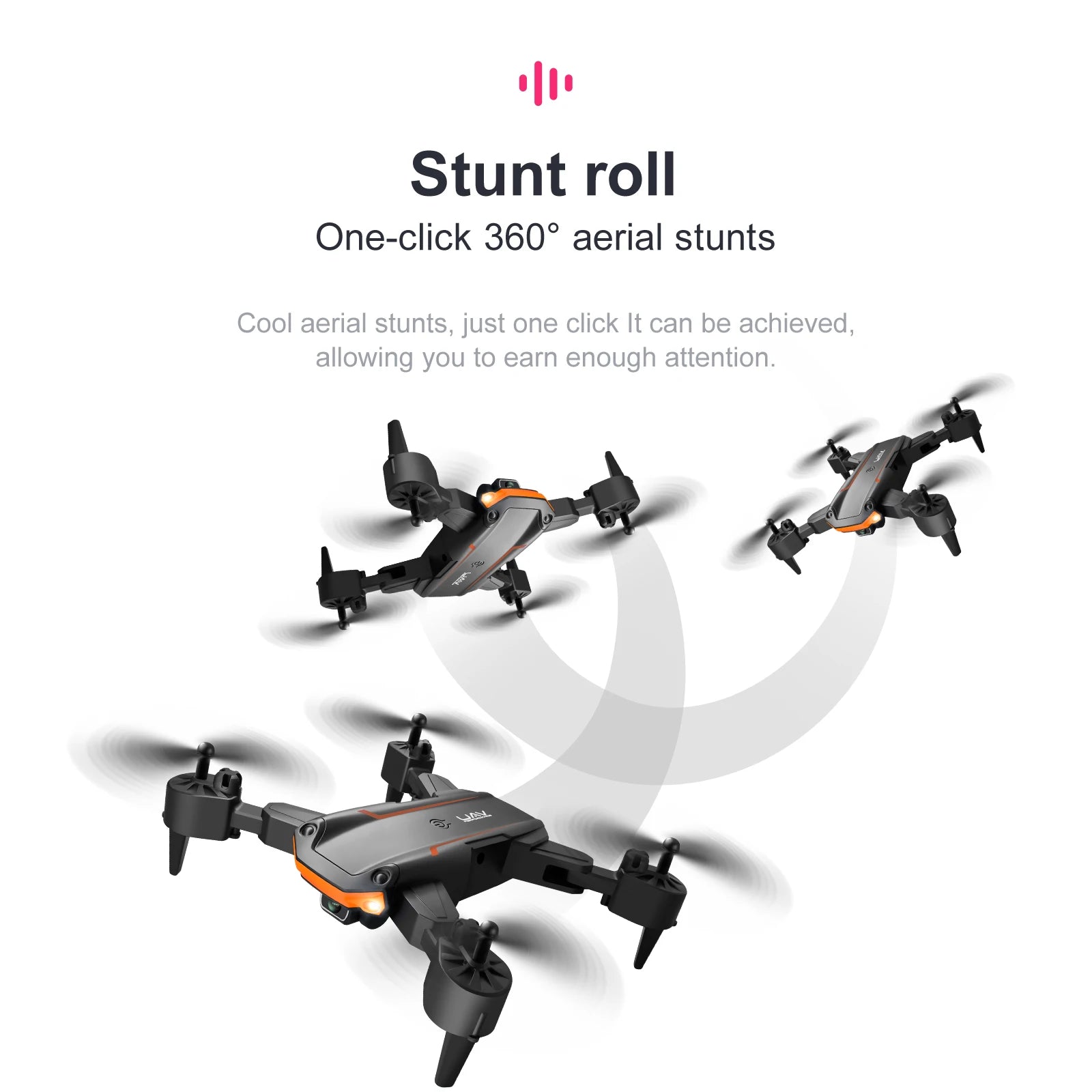 XYRC New KY603 Mini Drone, stunt roll one-click 3600 aerial stunts, just one click