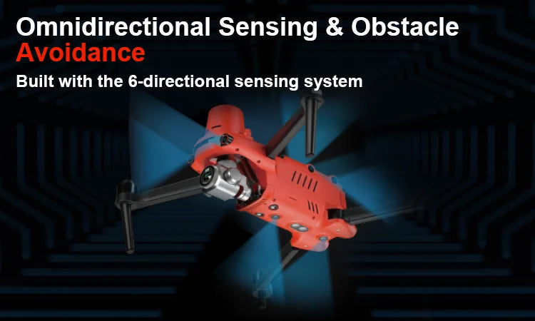 Autel EVO II Pro RTK, Omnidirectional Sensing & Obstacle Avoidance Built with the 6-directional sensing