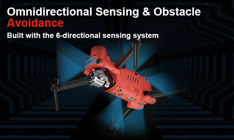Autel EVO II Pro RTK - mini quadcopter motors real survey tv unmanned aerial uva quad copter drone online Professional Camera Drone 14 Autel EVO II Pro RTK, Omnidirectional Sensing & Obstacle Avoidance Built with the 6-directional sensing