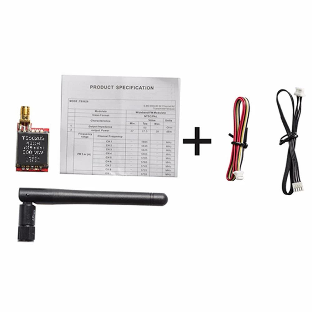 AKK TS5823L/TS5828L VTX - 5.8G FPV Audio Video Transmitter RP-SMA Female for Mini FPV Quadcopter 24 AKK TS5823L/TS5828L VTX, PRoduct specification TS58285 sG8Cini + 600