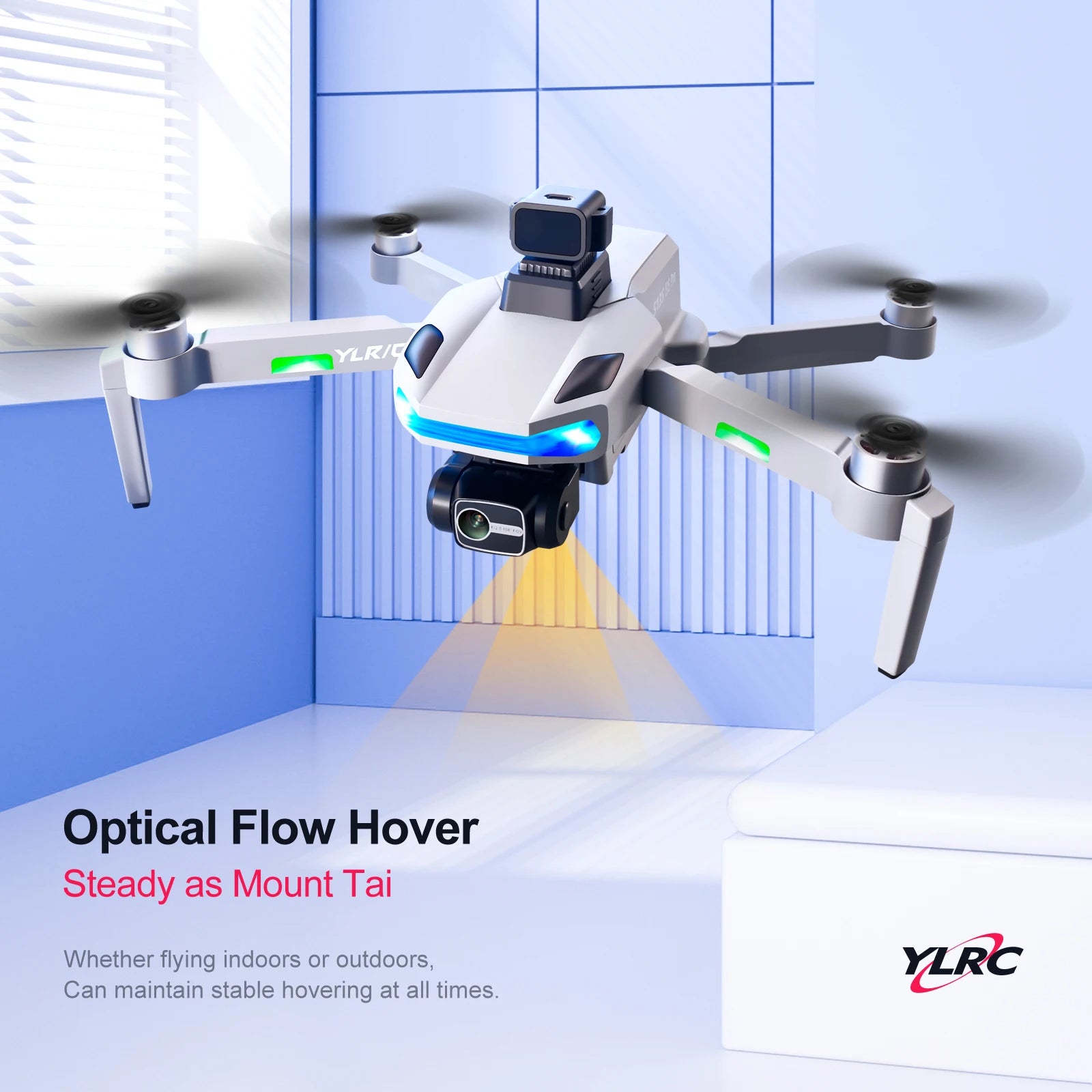 S135 Drone, YLRC Optical Flow Hover Steady as Mount Tai 