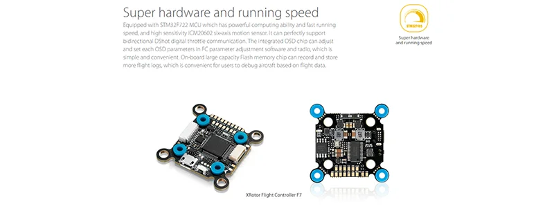 Hobbywing XRotor F7 Flight Controller, lal acdnsi cmKCU aannsoo