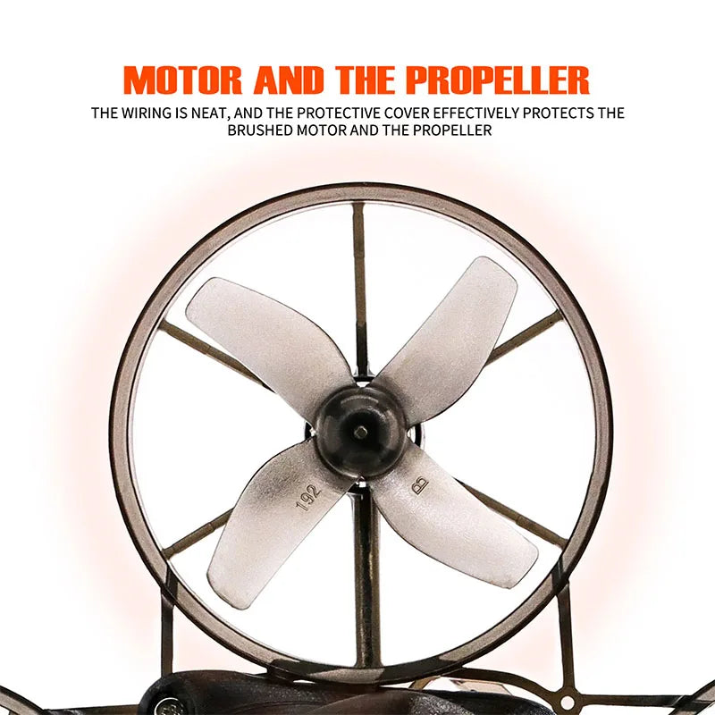 TCMMRC Runcam FPV drone - Multi-speed control RTF 38mm Propeller 5.8G 25mW VTX FPV Racing Drone 8620 brush motor drones 22 TCMMRC Runcam FPV drone, PROTECTIVE COVER EFFECTIVELY PROTECTS THE BRUSHED