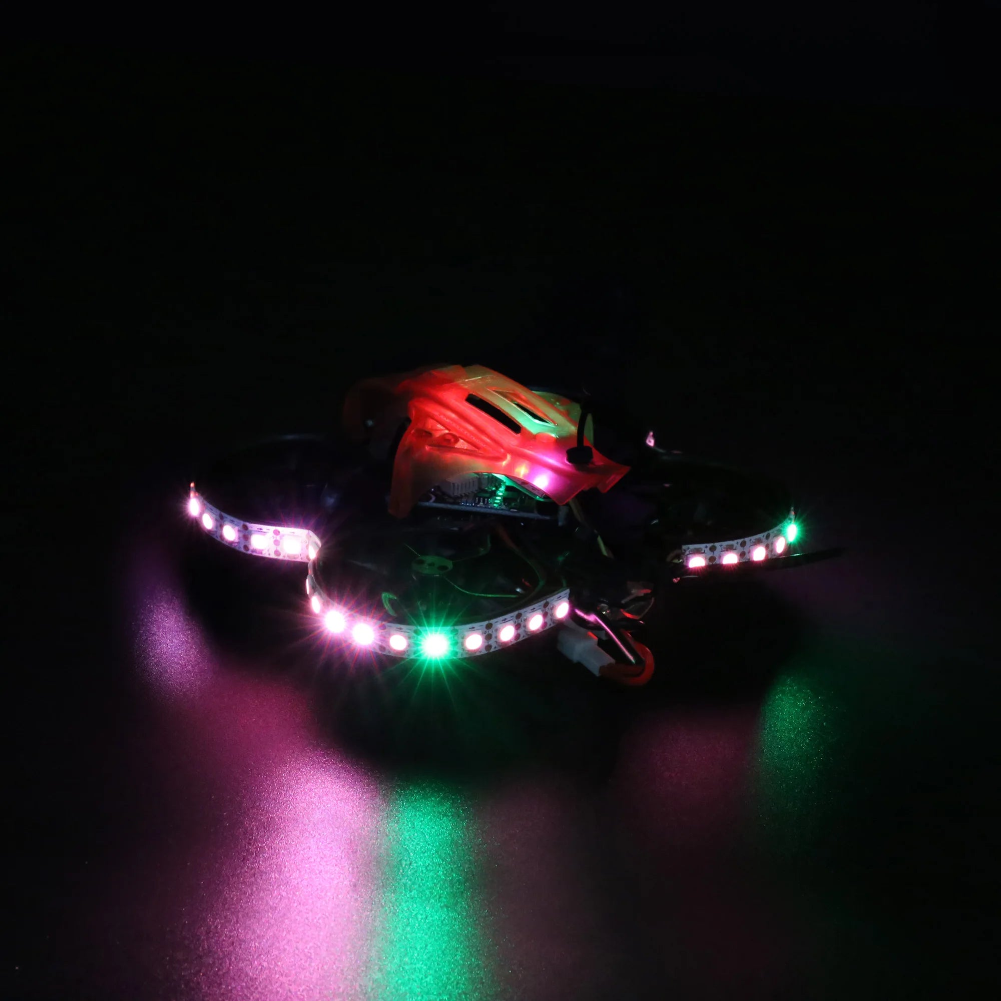 GEPRC TinyGO LED  Whoop RTF FPV Drone, the flight controller changed from GEP-12A-F4 to TAKER F411