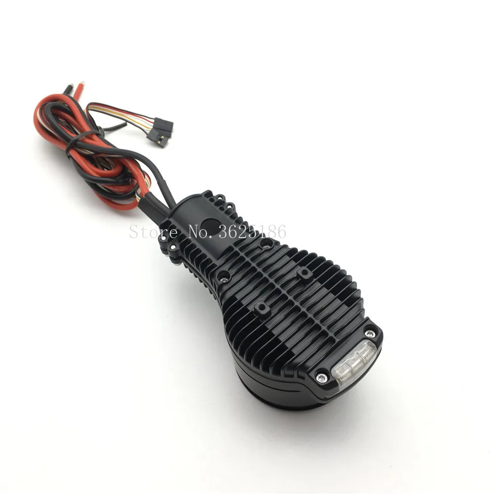 Hobbywing X6 Power System, Remote control power system for drones and vehicles, with metal components and motors.