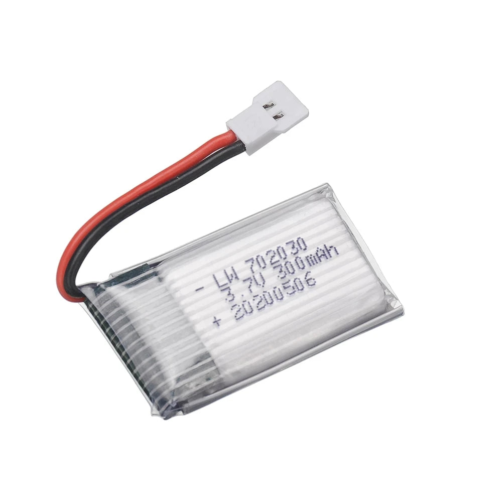 3.7V 300mAH Lipo Battery With Charger For RC Drone Ud
