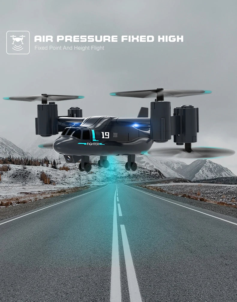 LM19 New 2-in-1 Drone, Air presSUre fIxed high Fixed Point And Height Flight 19 I