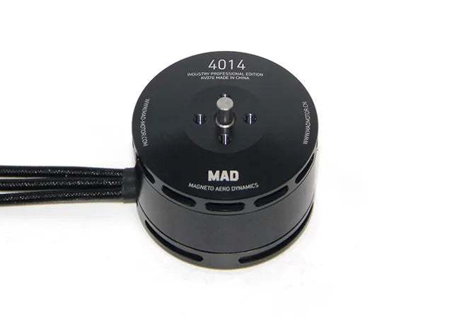 MAD 4014 IPE Tethered Drone Motor, Drone motor for long-endurance flights in multi-rotors; suitable for quad, hexa, and octo-copters.