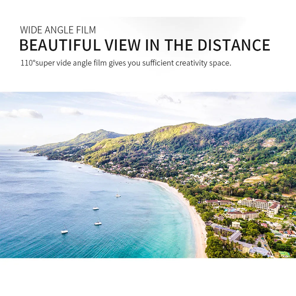 Visuo XS818 GPS Drone - 1800mAh 5G Wifi FPV 4K HD Dual Camera Optical-Flow RC Quadcopter Drones Professional Camera Drone 41 Visuo XS818 GPS Drone, 1l0*super vide angle film gives you sufficient creativity space .