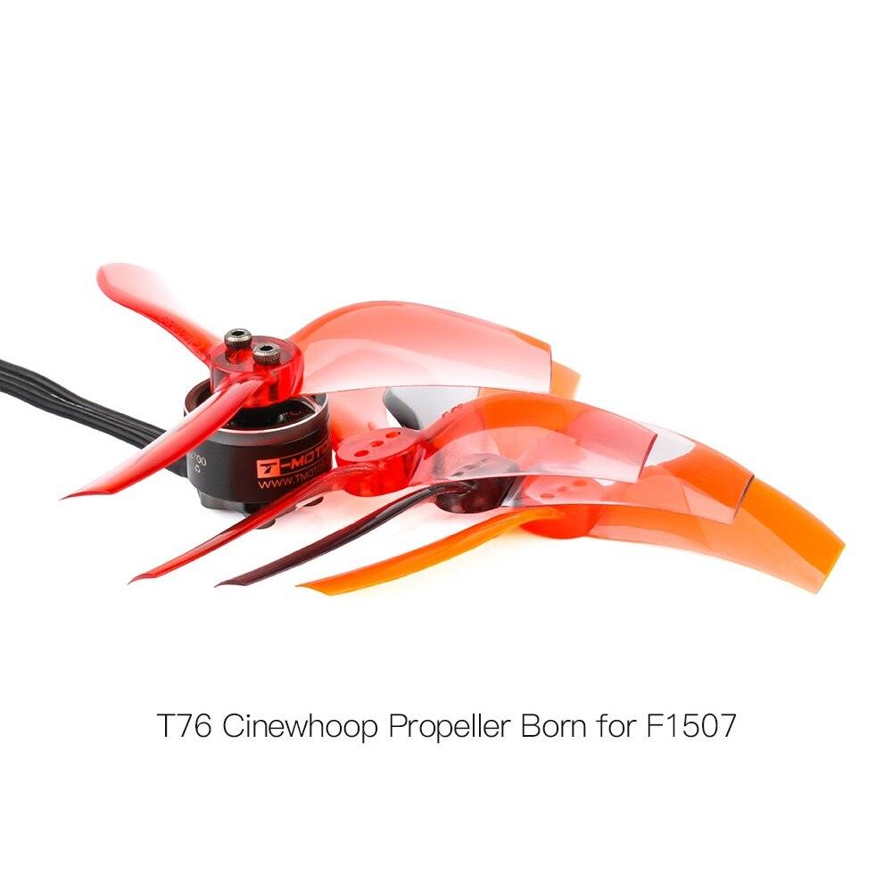 4xT-MOTOR F1507 No Shaft KV2700/KV3800 Brushless Motor For Cinewhoop , 3&quot; prop FPV Drone FPV Freestyle Racing Drone - RCDrone