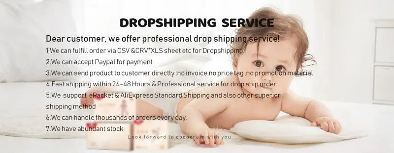 Dear customer we offer professional drop shipping servicel 1.We canfulfillorder via CSV 