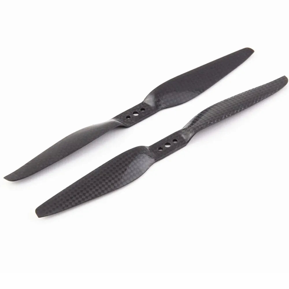 each pair of propellers has perfect dynamic poise and static balancing which balance by man