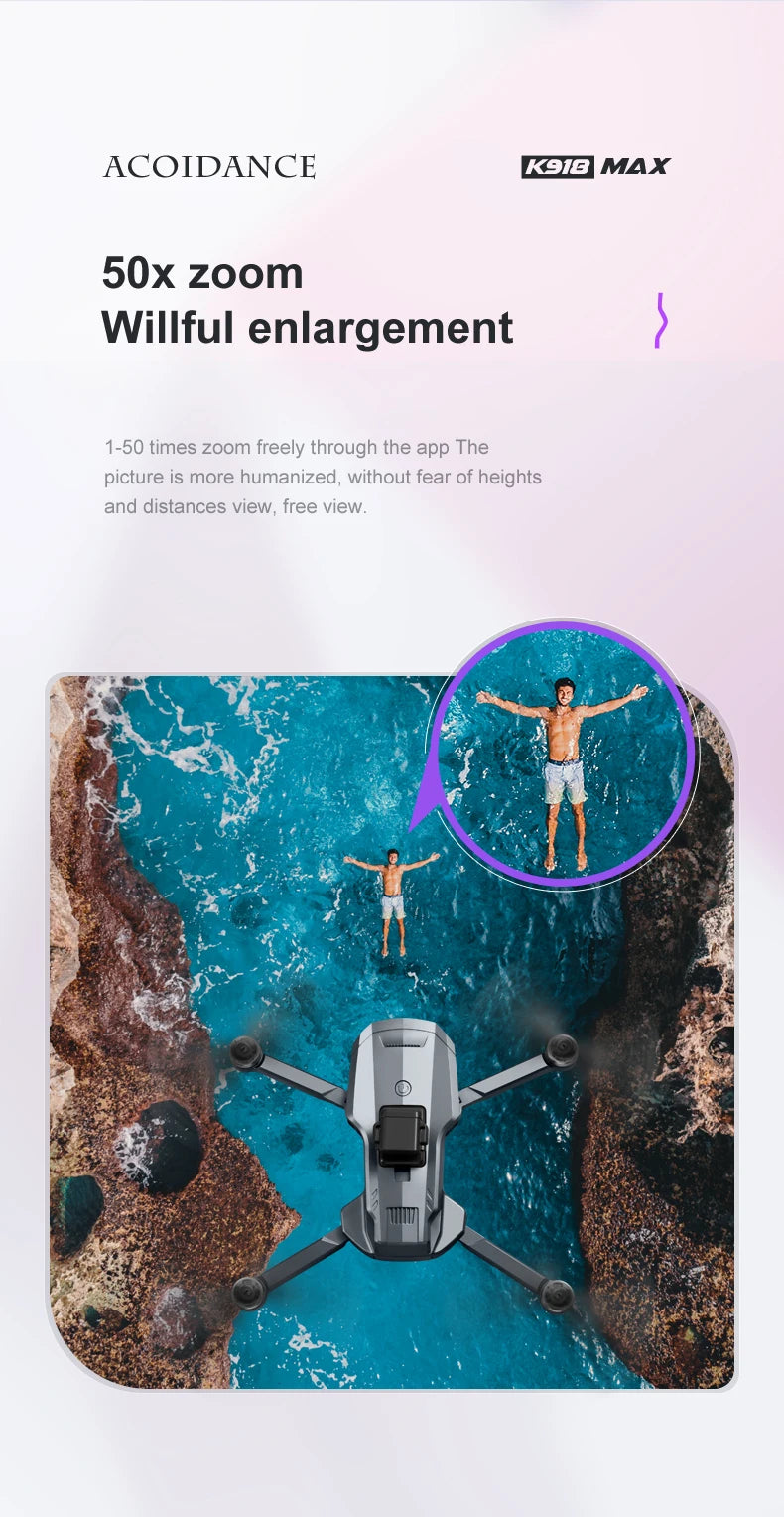K918 Max, acoidance k91o max 50x zoom