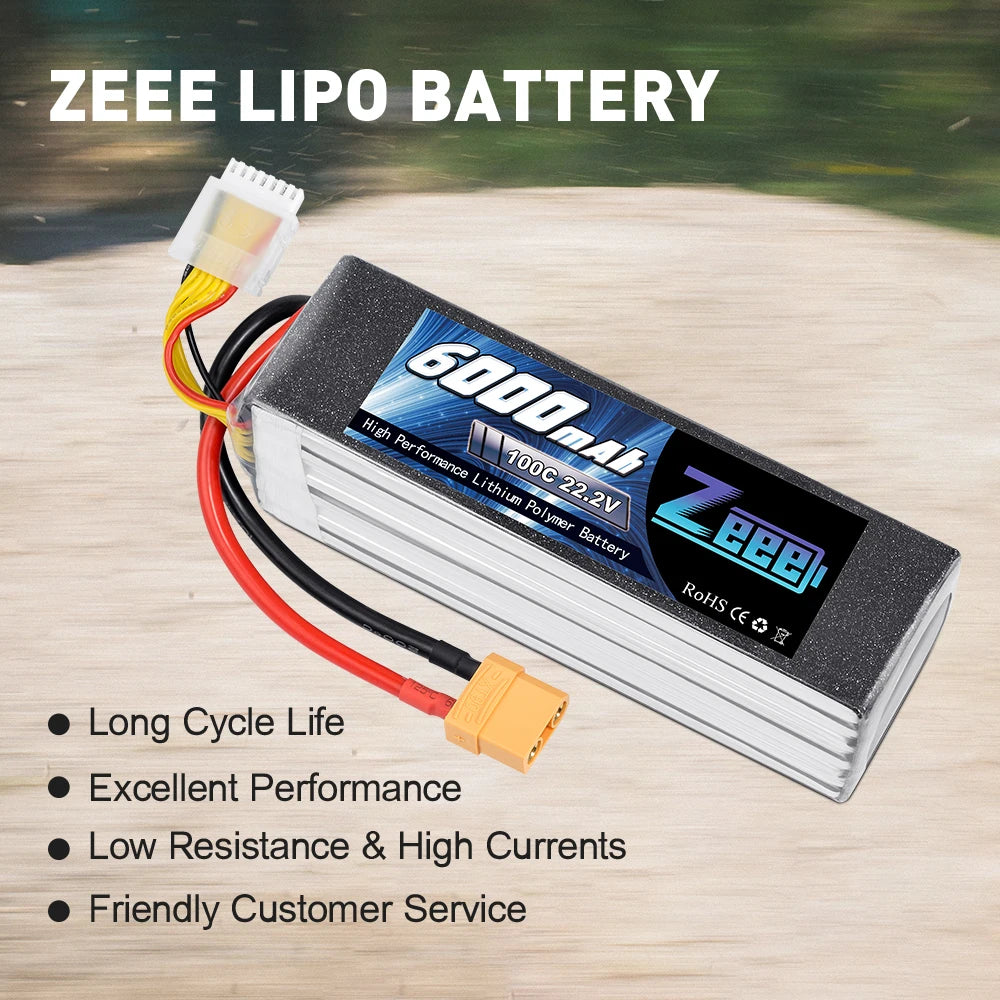 Zeee Lipo Battery, ZEEE LIPo BATTERY High Long Cycle Life Excellent Performance Low Resistance