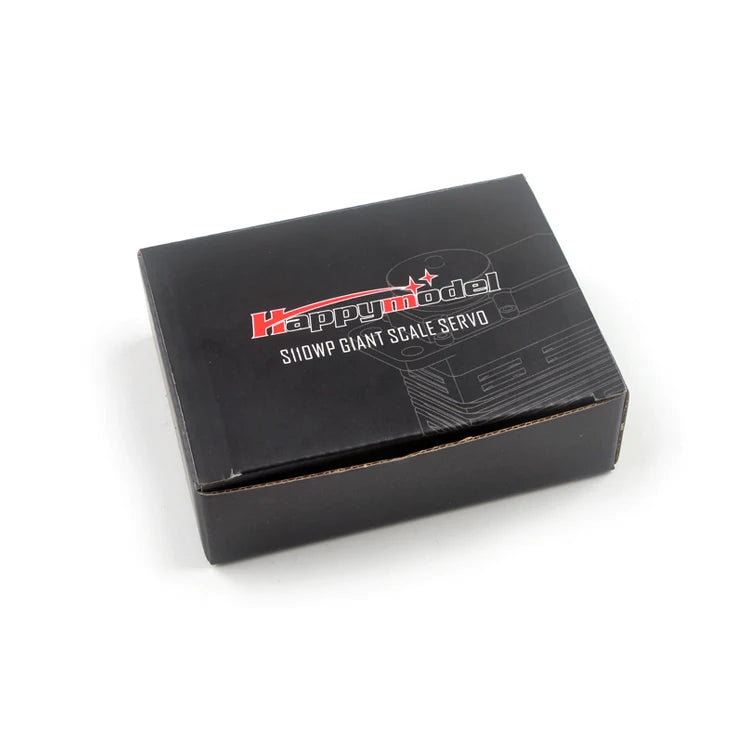 Happymodel S110WP Servo, Waterproof servo for giant-scale drone and aerial vehicle use with high torque and metal gear design.