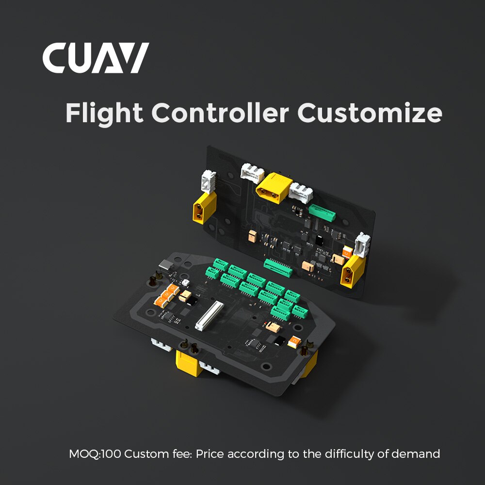 CUAV Open Source Aircraft Flight Controller, Custom fee based on difficulty of demand . CUN Flight Controller Customize MOQ: