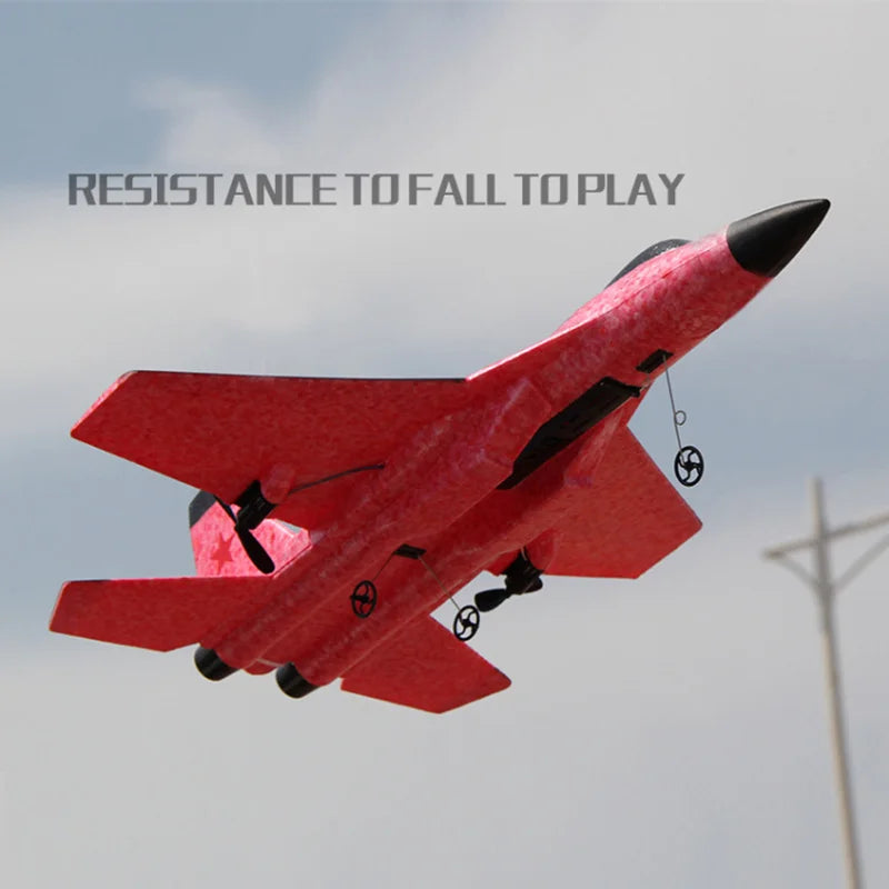 FX-620 SU-35 RC Remote Control Airplane, 2.4GHz 2CH aircraft, including 4 directional flying, ascending, descending,