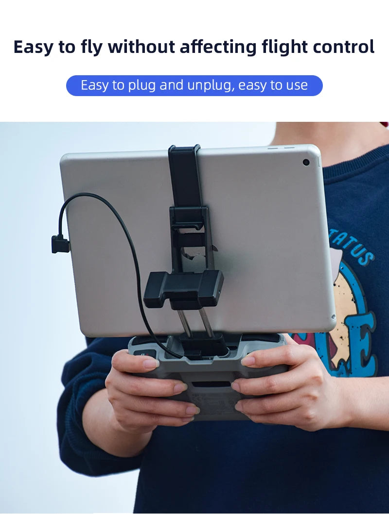 Data Cable for DJI Mavic 3/Air 2/2S/Mini 2/MINI 3 PRO Drone Control IOS Type-C Micro-USB Adapter Wire 24 Easy to fly without affecting flight control Easy to plug and unplug, easy to use