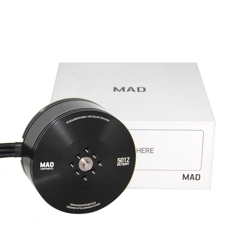 MAD 5012 IPE V3.0 Drone Motor, High-performance MAD 5012 motor for RC quadcopters, available in various KV options.
