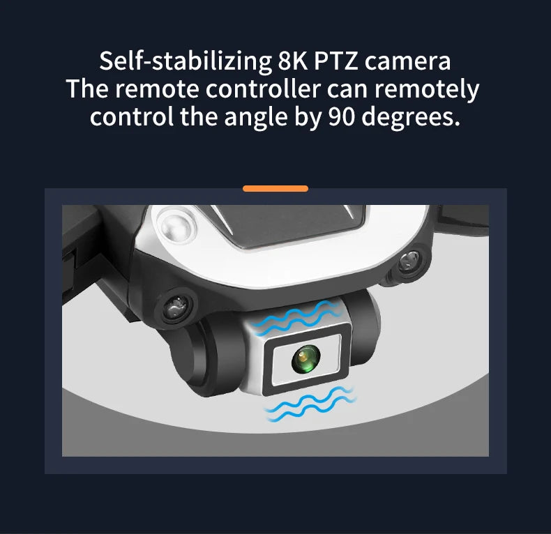 A11 Drone, self-stabilizing 8k ptz camera the remote controller