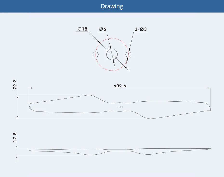 T-motor Multirotor Carbon Fiber 3 Gen SPECIFICATIONS Brand Name
