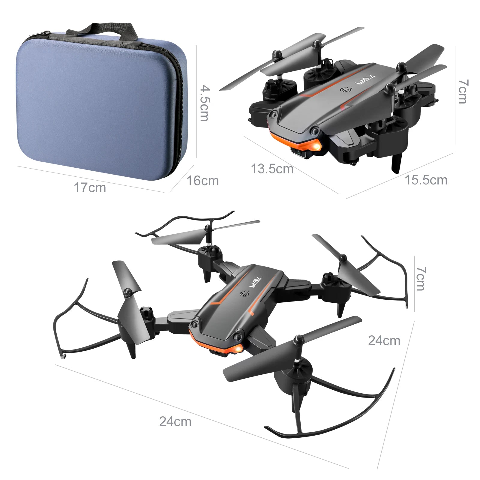 XYRC New KY603 Mini Drone, app-controlled drone battery : 3.7v 1800mah