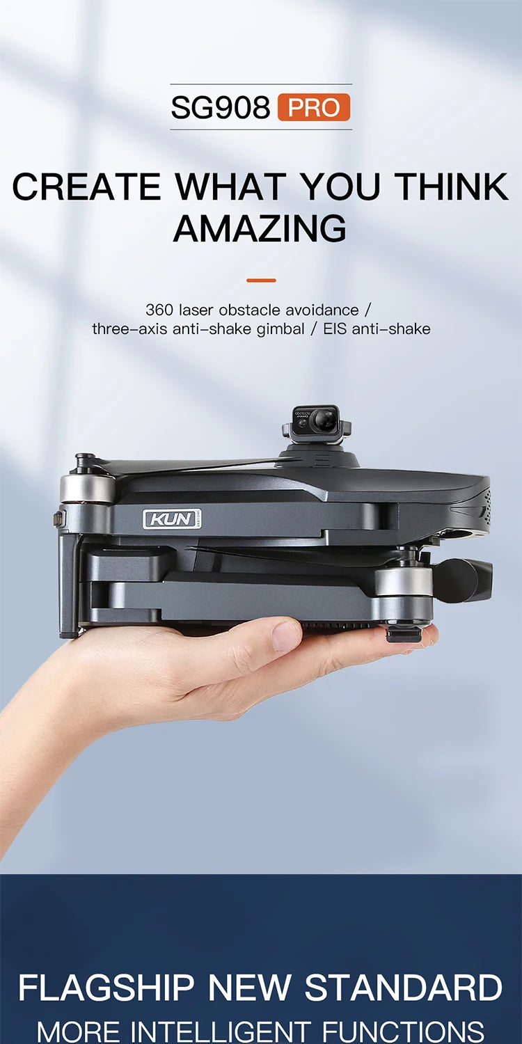 ZLL SG908 Pro - GPS Drone, sg908 pro create what you think amazing obstacle avoidance