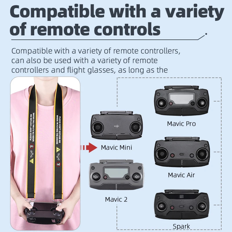 Remote Controller Strap, can also be used with a variety of remote controls and flight glasses . the Mavic