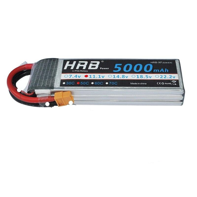 HRB Lipo Battery 4S 14.8V - 5000mah 6000mah 2200mah 1500 1800 2600 3000 3300mah 4000mah 10000mah 12000mah 22000mah 22000mah Car Parts för PVX Helplans Helplans