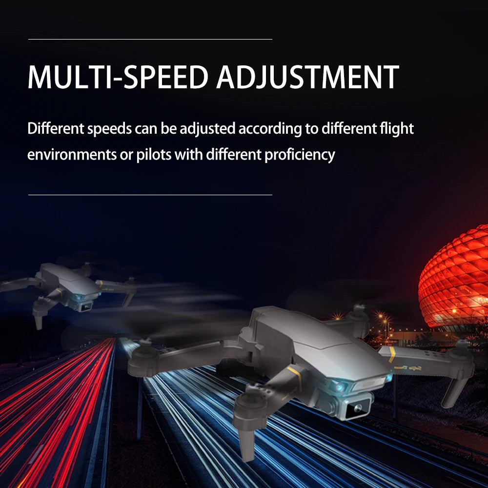 GD89 PRO Drone, multi-speed adjustment different speeds can be adjusted according to different flight environments