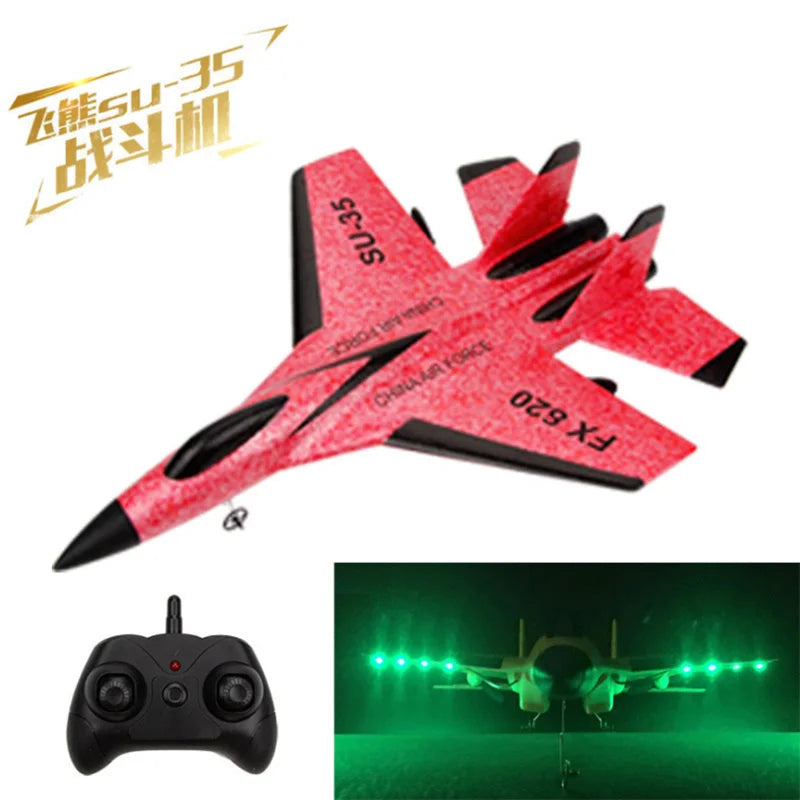FX-620 SU-35 RC Remote Control Airplane, the fighter SU-35 is a compact and domineering appearance .