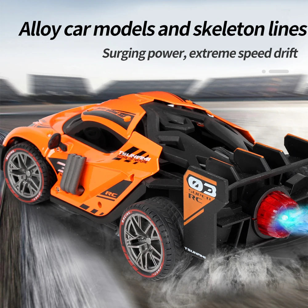 RC Car, alloy car models and skeleton lines Surging power, extreme speed drift Cc