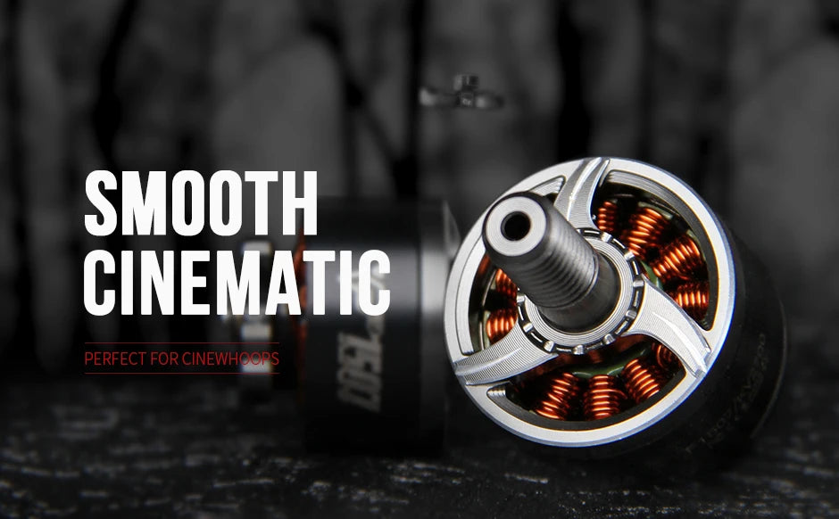 T-Motor F1507 1507 2700KV 3-6S / 3800KV 3-4S Brushless Motor for Cinewhoop RC Drone FPV Racing CineWhoop BetaFPV 17 T-Motor, SMOOTH CINEMATIC PERFECT FOR CINEWHOO