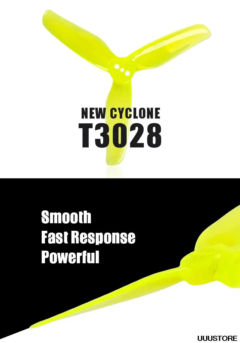NEW CYCLONE T3028 Smooth Fast Response Powerful UUUST