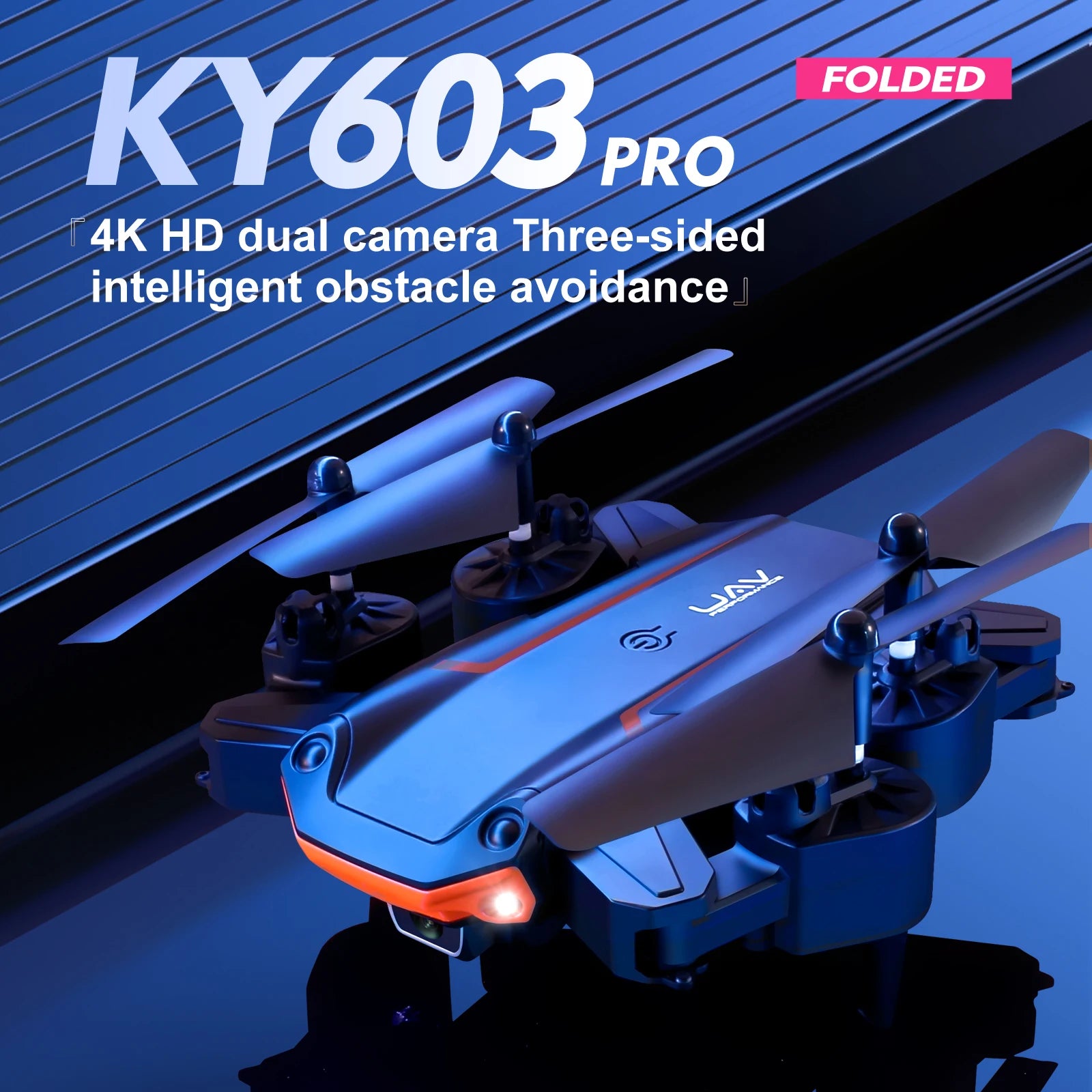 XYRC New KY603 Mini Drone, ky603 pro 4k hd dual camera intelligent obstacle