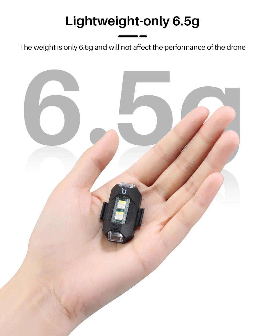 Lightweight-only 6.5g and will not affect the performance of the drone 6 5 