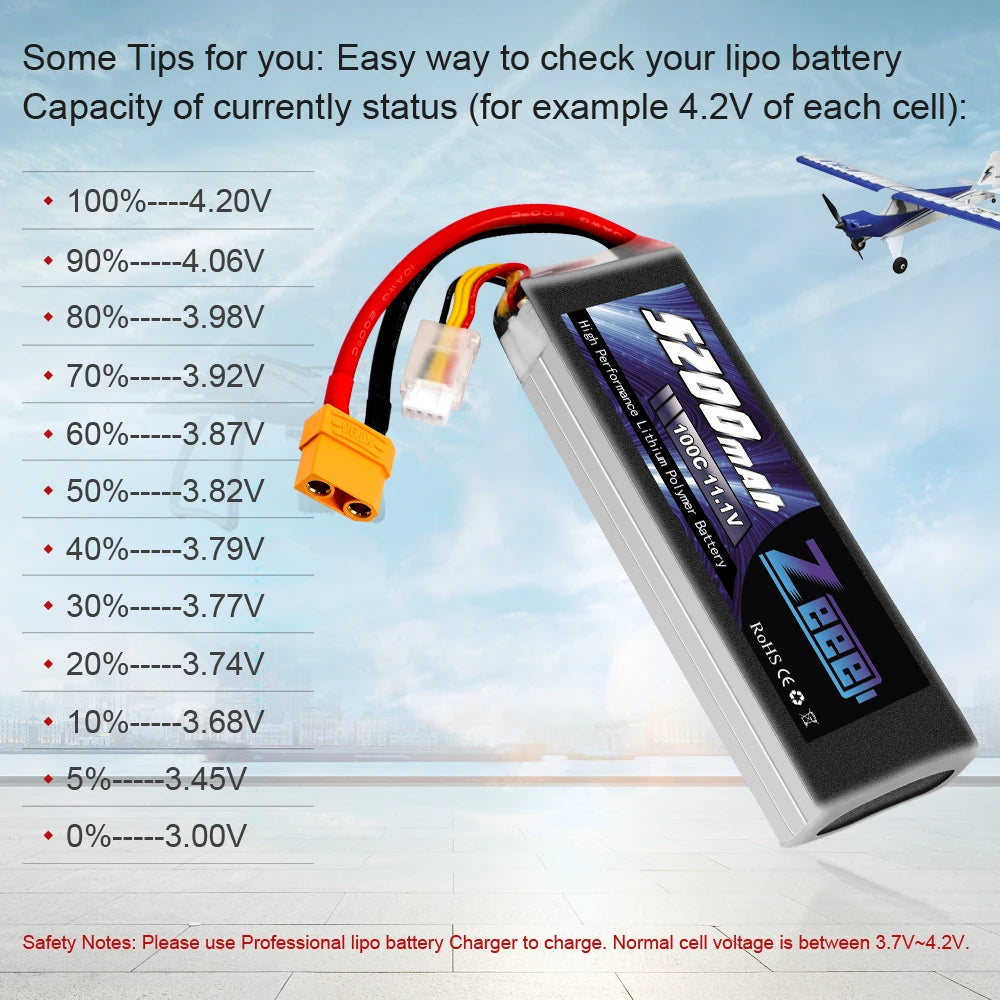 Zeee 5200mAh 100C 1