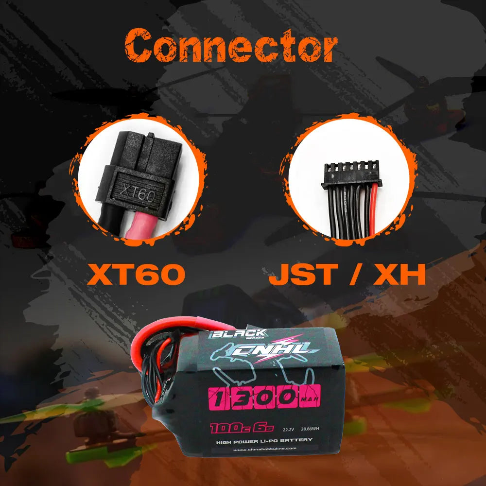 2PCS CNHL Lipo Battery, "28 A6wH Higk PoWeR Li-Po battCR