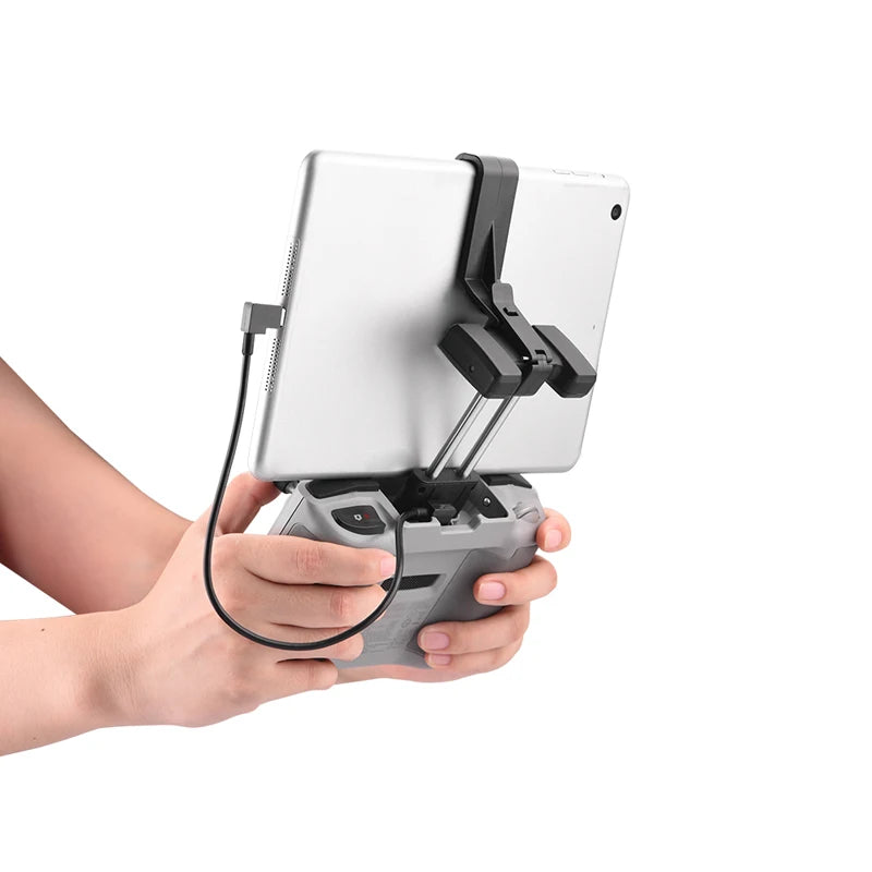 Remote Control Tablet Extended Bracket Mount for DJI Mavic 3/Air 2/Air 2S/Mini 2/MINI 3 PRO Transmitter Clip Holder for ipad 32 Compatible with tablet computers from 13.3 to 20cm wide, which is firm and not easy
