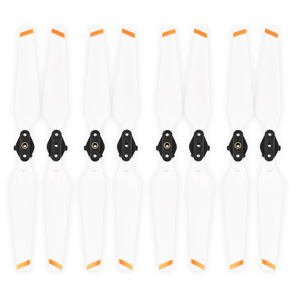 8pcs Quick Release Props for DJI Mavic Pro Propeller 8330F Folding Blade CW CCW Spare Parts Replacement Accessory Screw Wing 30 Specifications: ABS Model: 8330F weight: 60g Color :black gold/