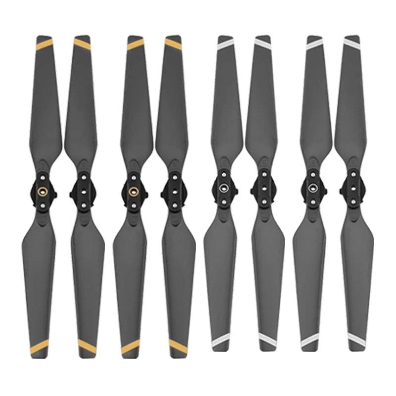 8pcs Quick Release Props for DJI Mavic Pro Propeller 8330F Folding Blade CW CCW Spare Parts Replacement Accessory Screw Wing 28 Specifications: ABS Model: 8330F weight: 60g Color :black gold/