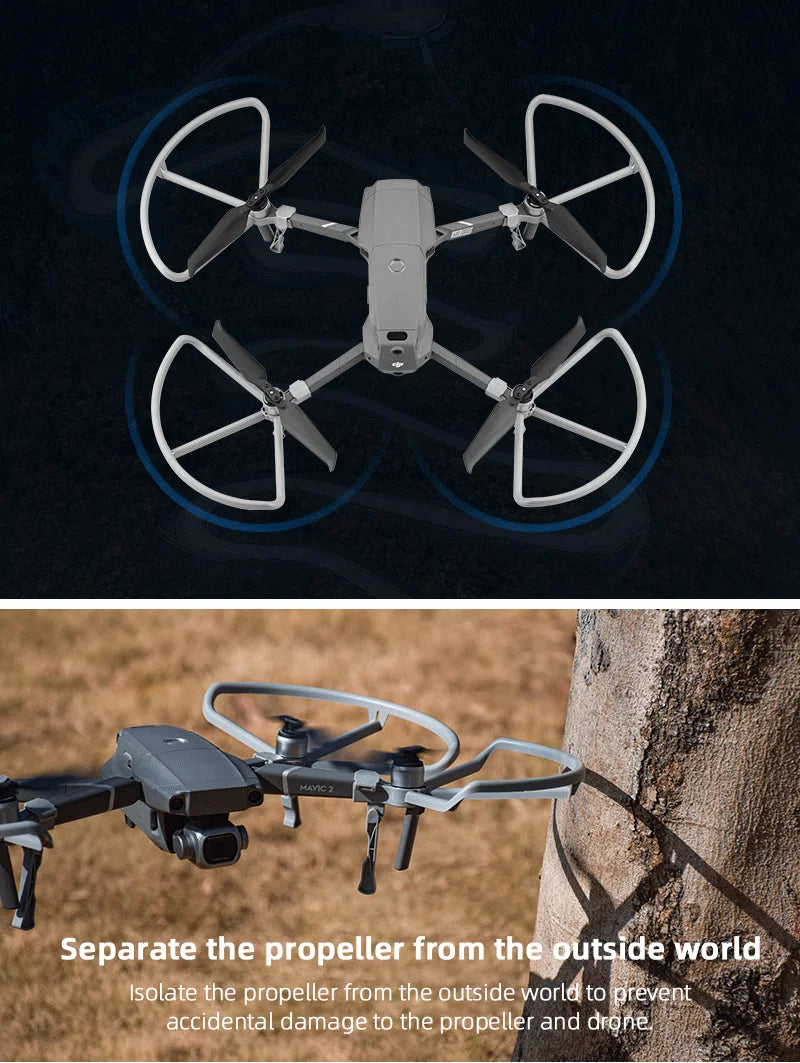 プロペラガード DJI Mavic 2 Pro Zoom ドローンブレードプロテクター プロペラガード DJI Mavic 2 Pro Zoom ドローンブレードプロテクター